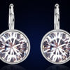 Bella Clear Crystal Clip On Earrings