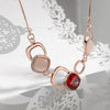 Crystal Choice Statement Chain Pendant Necklace